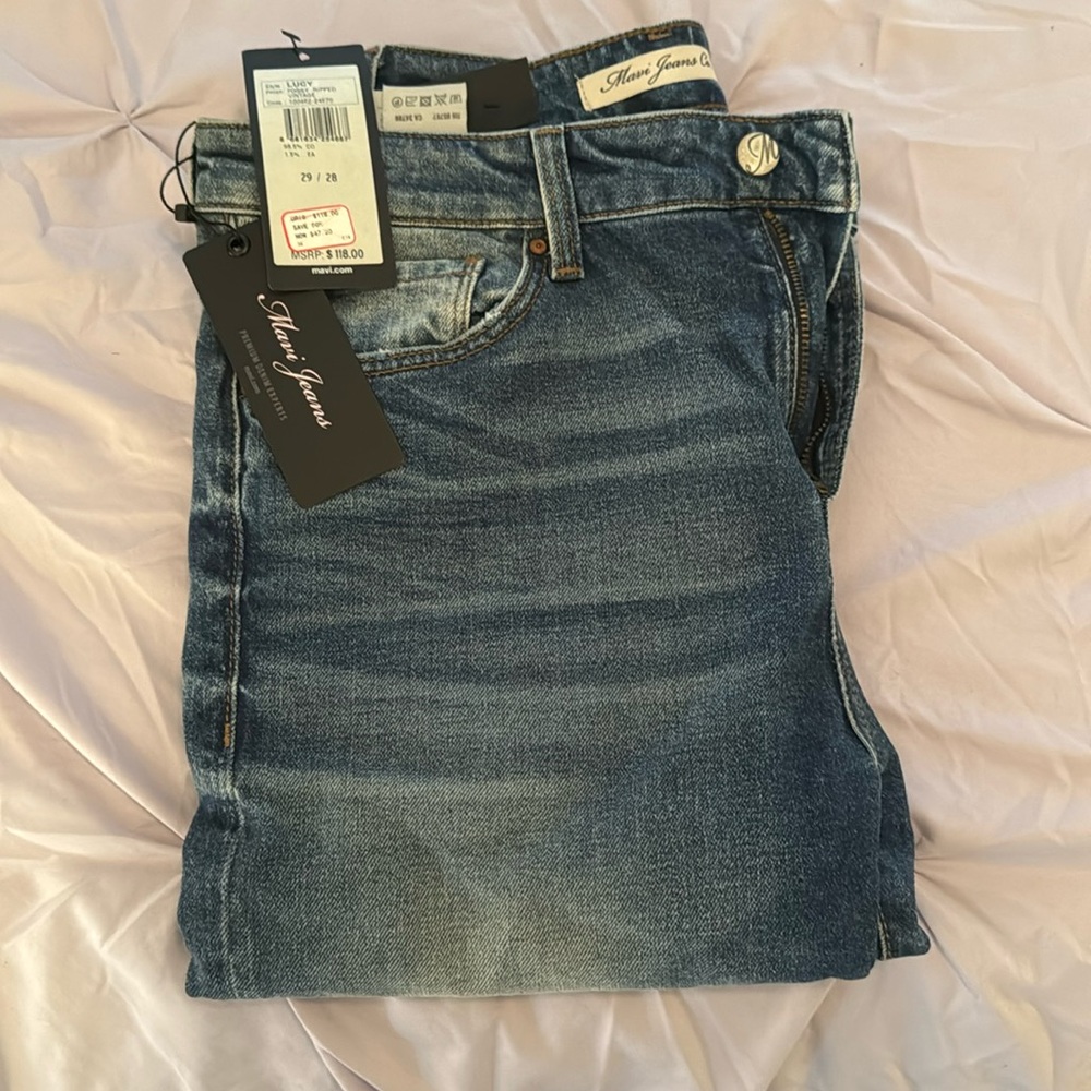 Mavi Jeans Co. “Lucy” Super High-Rise Super Skinny Jeans 29W 28L